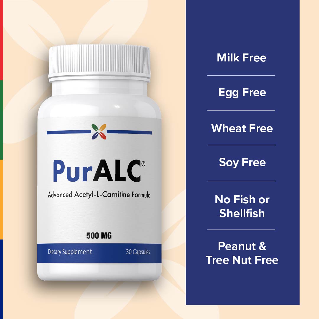 PurALC® Acetil-L-Carnitina, 30 Cápsulas