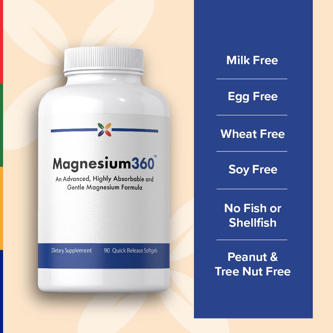 Magnesium360™ Formel, 90 Weichkapseln zur schnellen Freisetzung