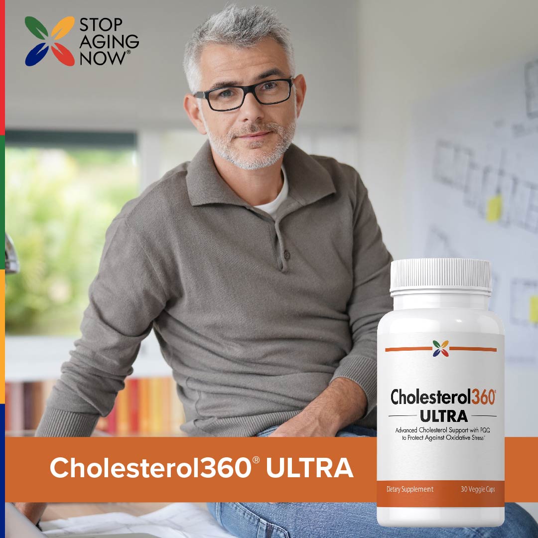Cholesterin360® ULTRA mit PQQ, 30 Vegetarische Kapseln