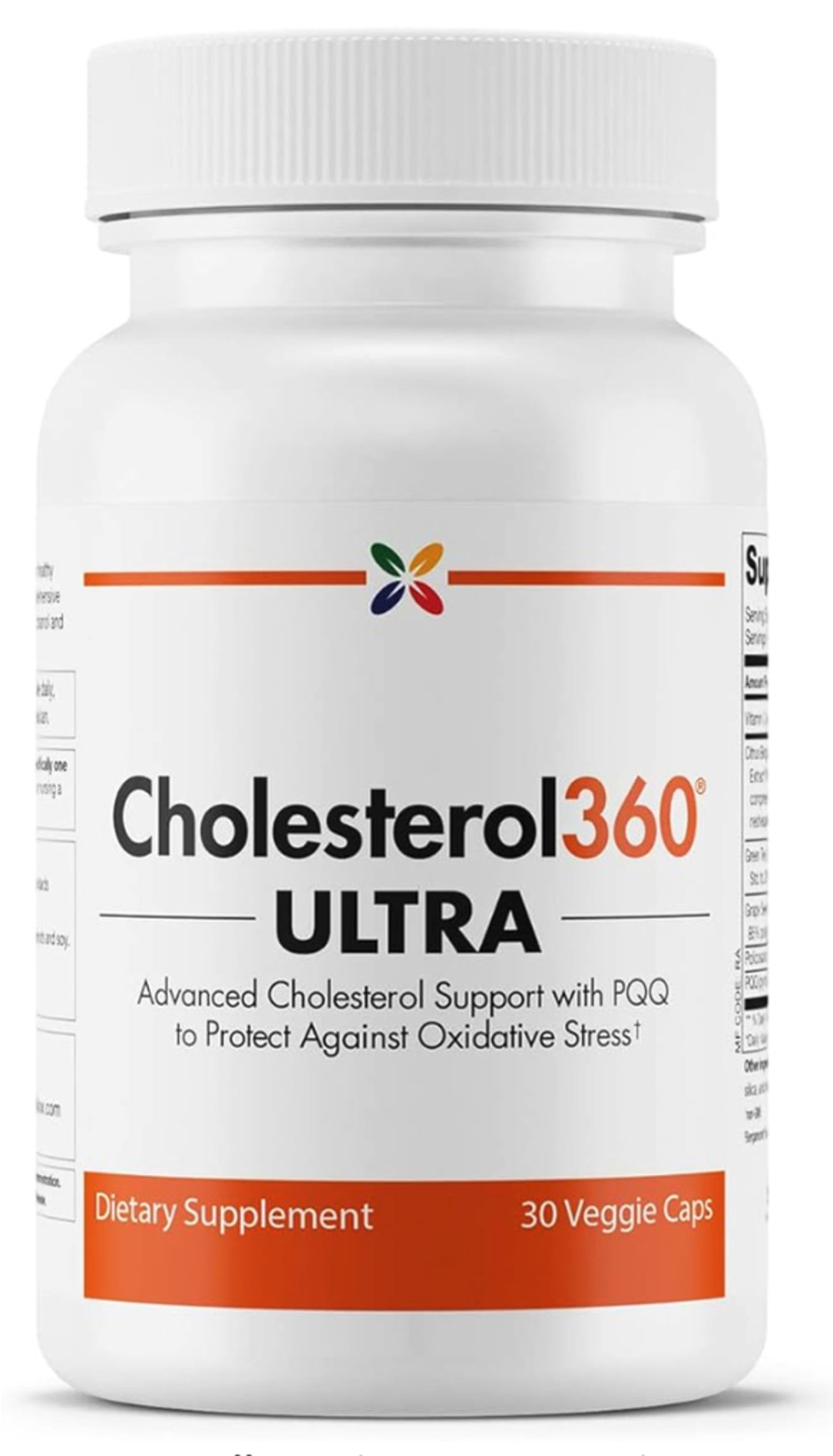Cholesterin360® ULTRA mit PQQ, 30 Vegetarische Kapseln