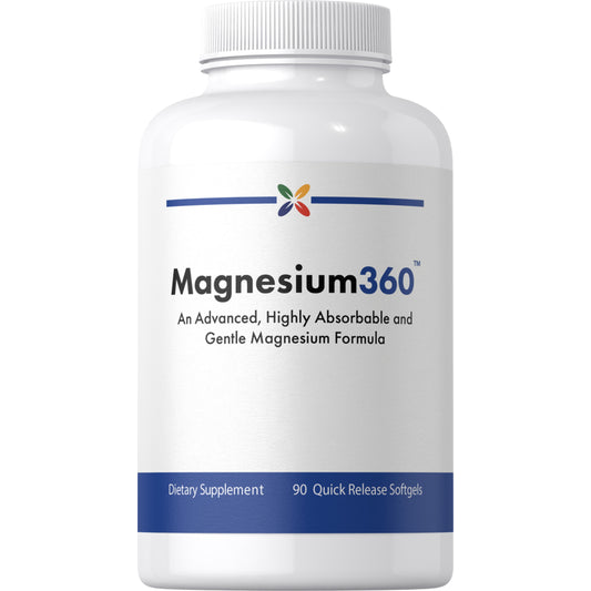 Magnesium360™ Formula, 90 Quick Release Softgels