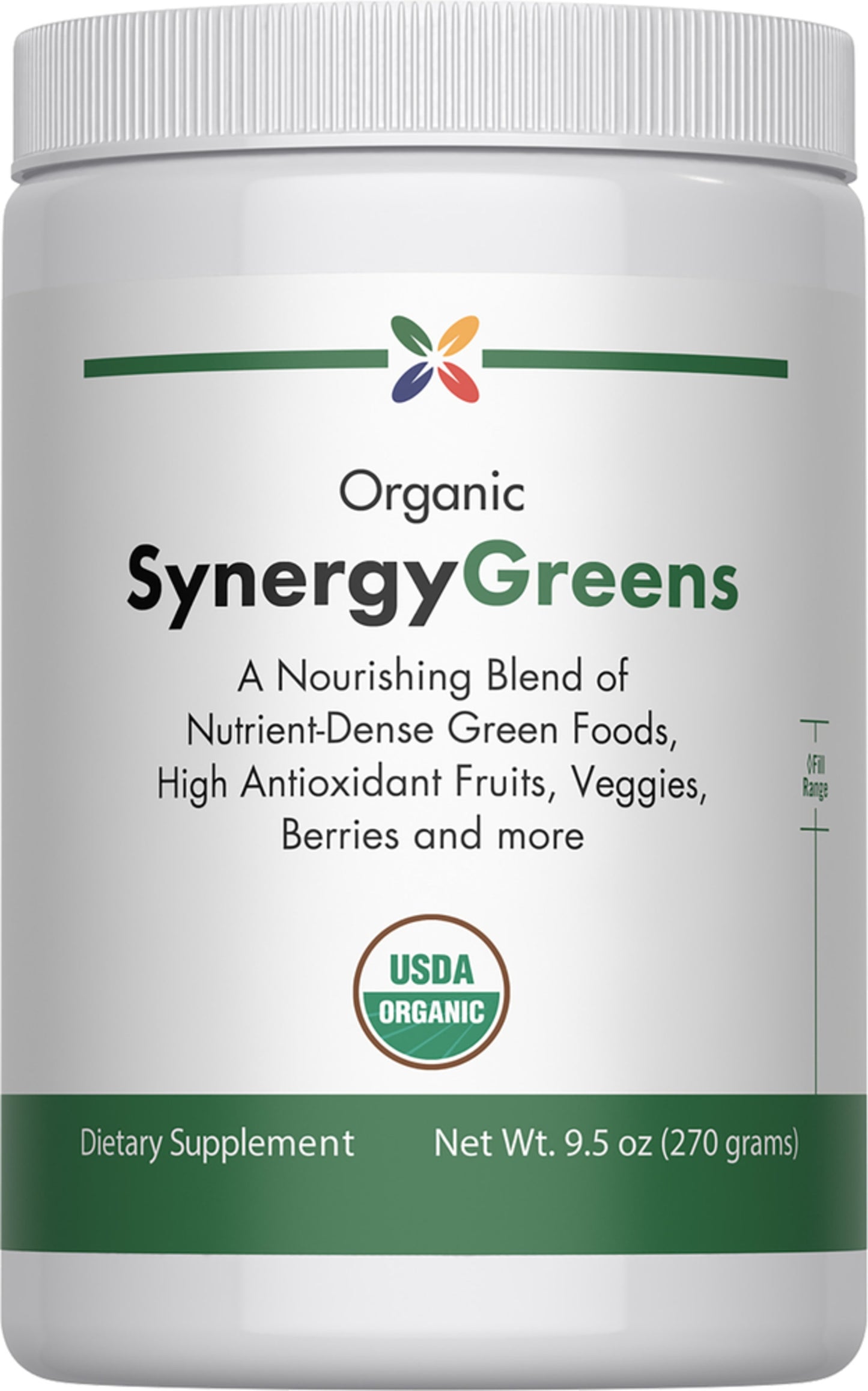 SYNERGY GREENS, 270 grams