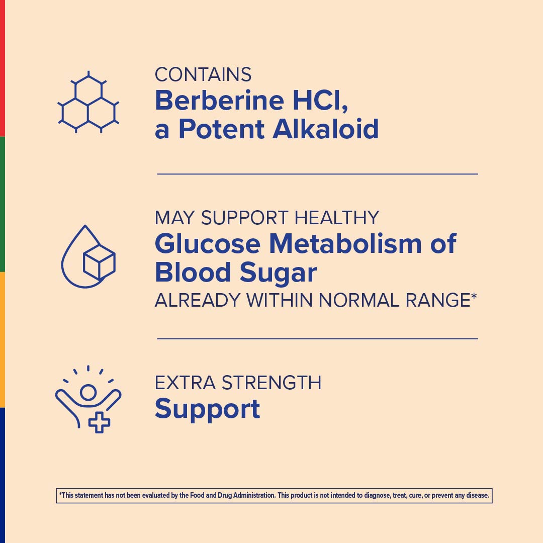 Berberine XTS™ Blutzuckerunterstützung, 60 vegetarische Kapseln