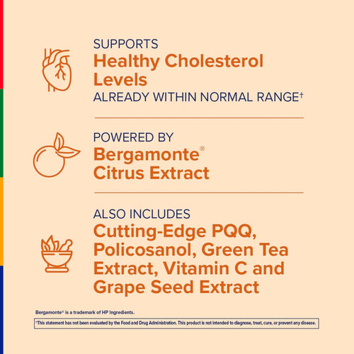 View 4 Cholesterol360® ULTRA with PQQ, 30 Vegetarian Capsules
