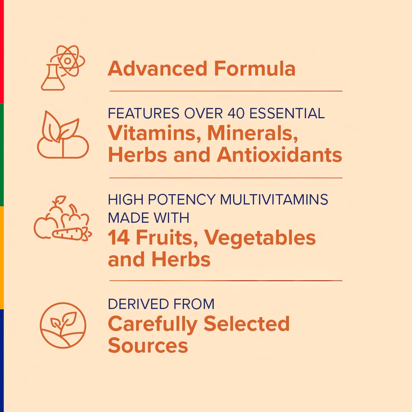 Multi360® Advanced, 180 Vegetarian Capsules