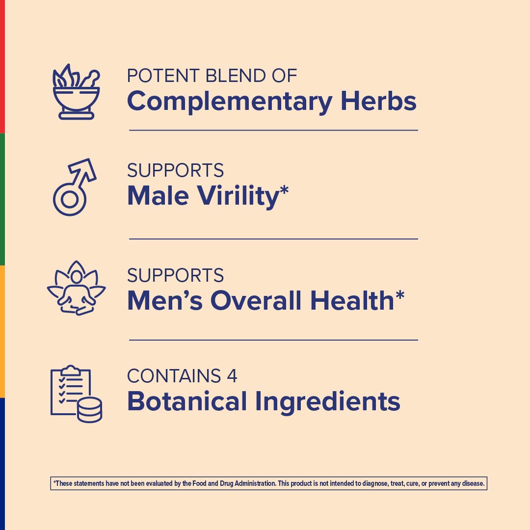 Dynamic Man® Virility Formel, 30 vegetarische Kapseln