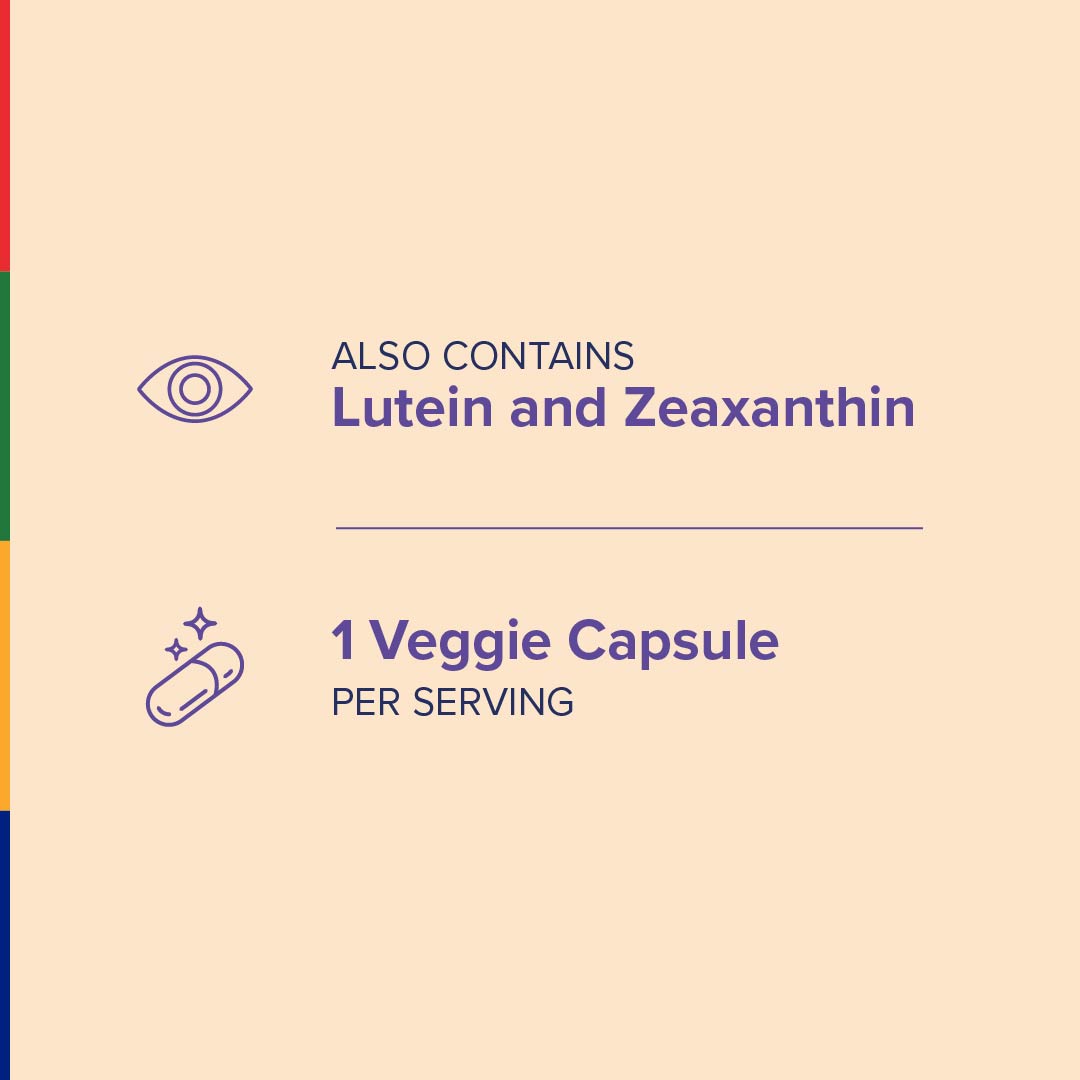 Saffron MD™ Soutien Pour la Santé des Yeux, 30 Capsules Végétariennes