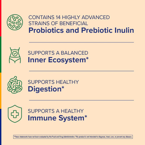 View 5 PurBiotic® 15 Mil Millones de UFC, 30 Cápsulas Vegetarianas