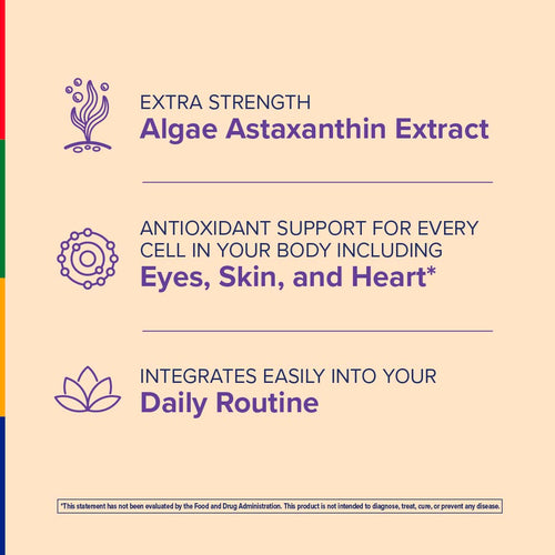 View 5 PurZanthin™ ULTRA Astaxantina 12 MG, 30 Cápsulas Blandas