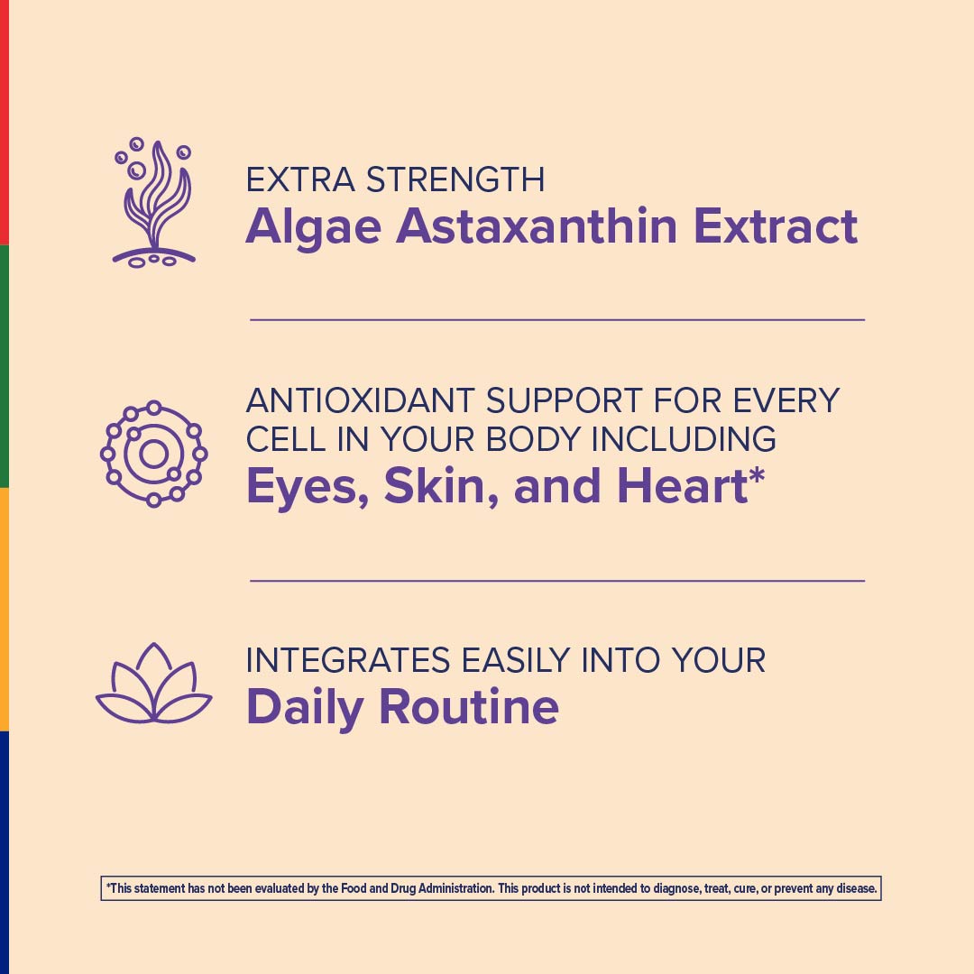 PurZanthin™ ULTRA Astaxantina 12 MG, 30 Softgel