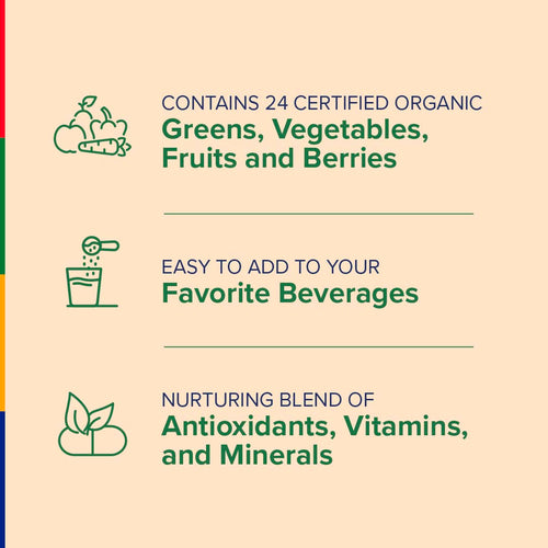View 4 SYNERGY GREENS, 270 grams
