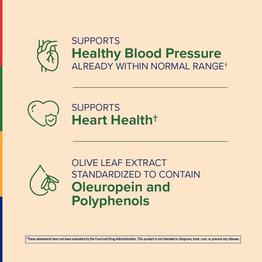 OliPure BP™ ULTRA with CoQ10, 60 Vegetarian Capsules