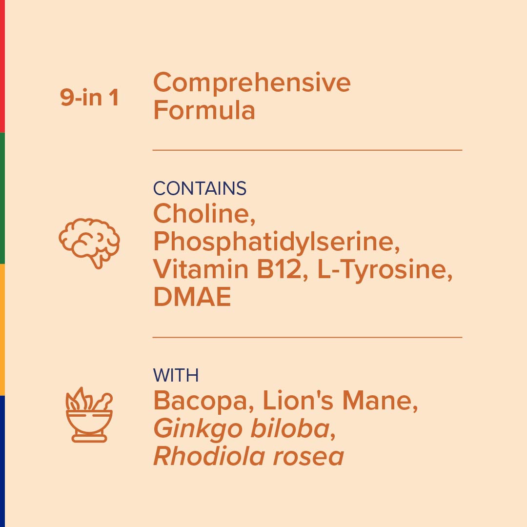 Complejo Brain Energizer®, 60 Cápsulas Vegetarianas