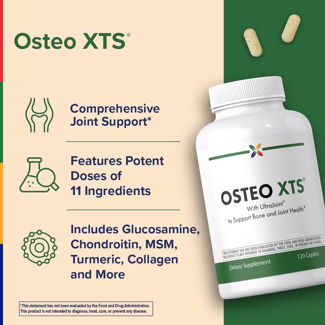 Fórmula Osteo XTS™ Glucosamina, 120 Comprimidos