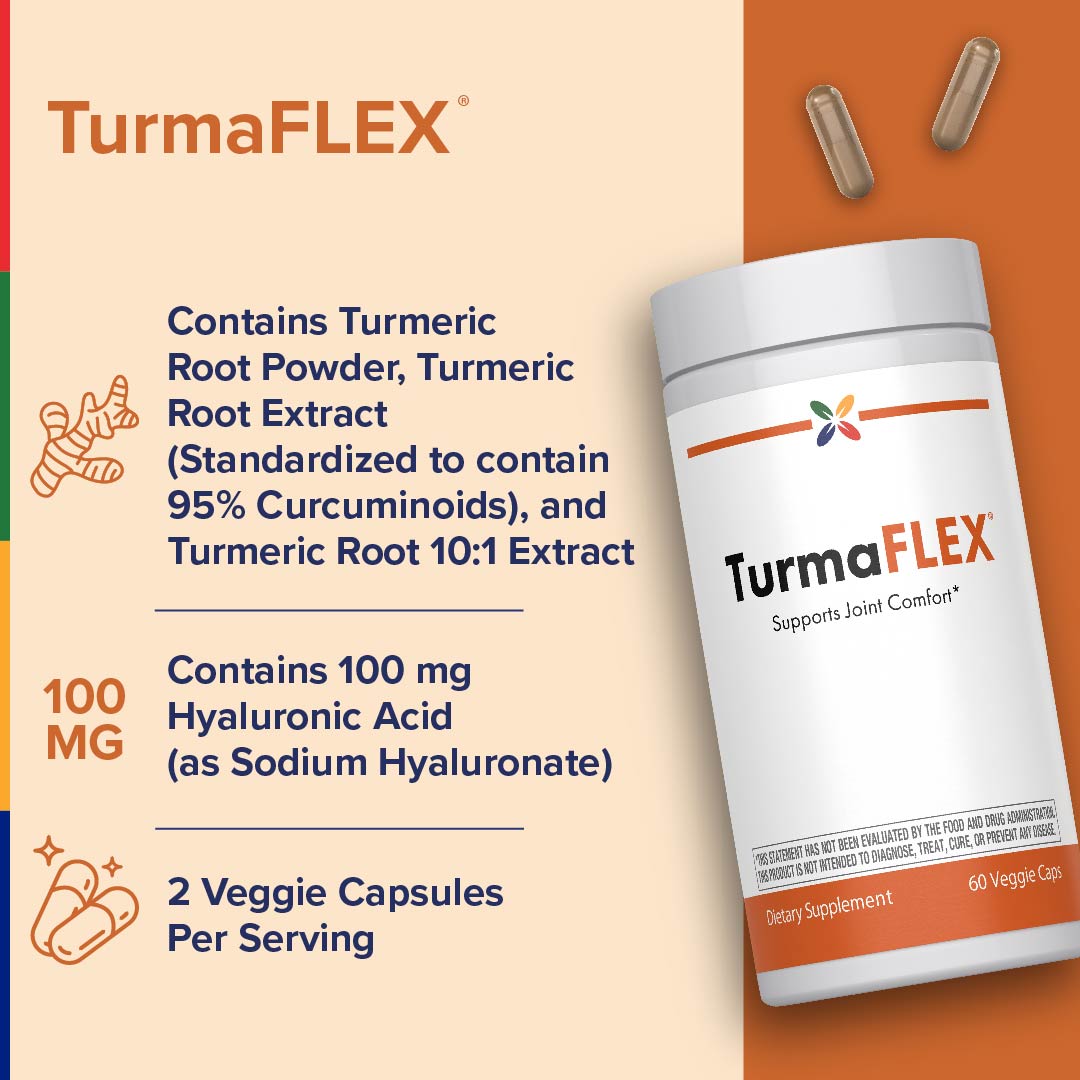 TurmaFLEX® Soutien Articulaire, 60 Capsules Végétariennes