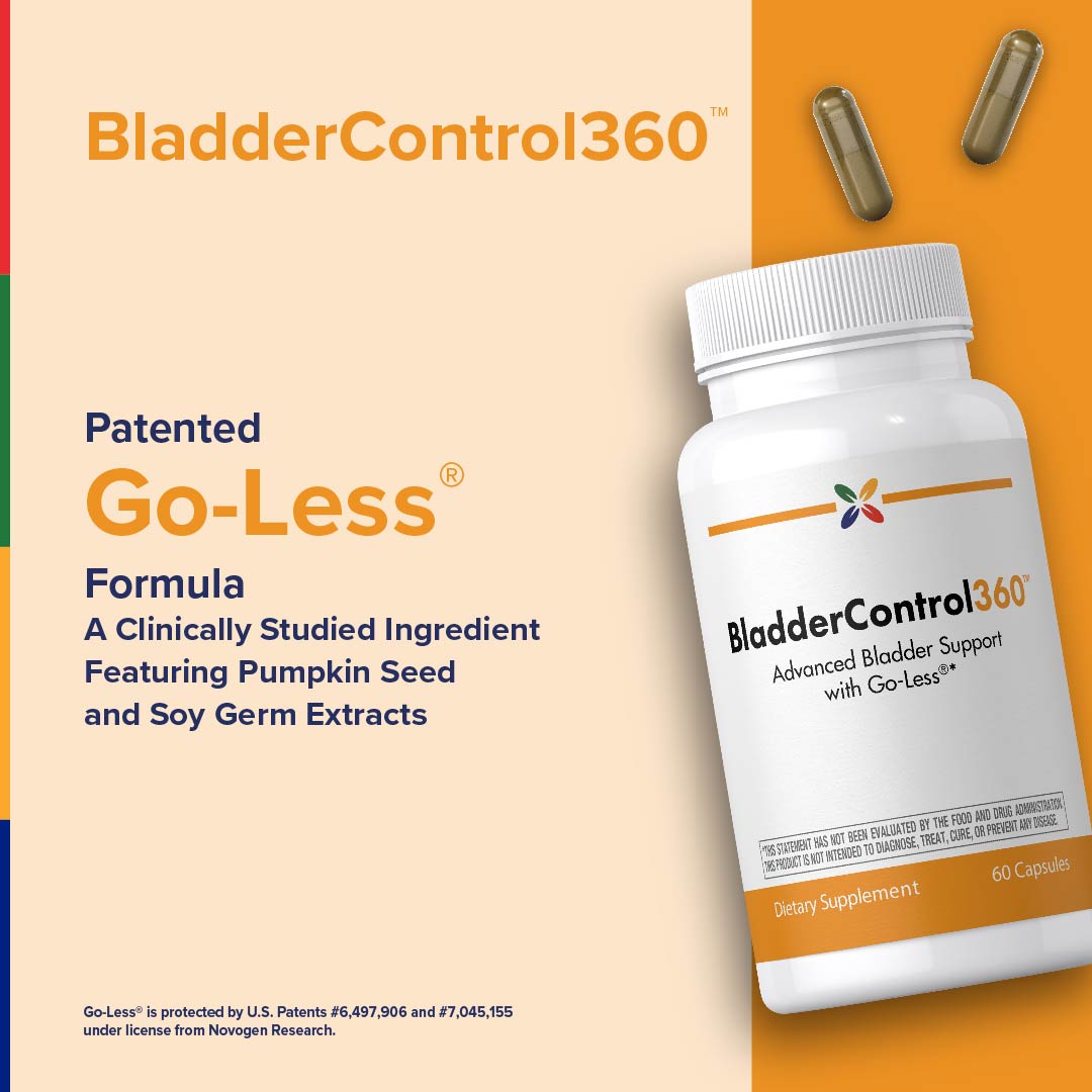 Fórmula BladderControl360™, 60 cápsulas
