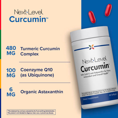 View 3 Complesso NextLevel Curcumin™ + CoQ10, 60 Softgel