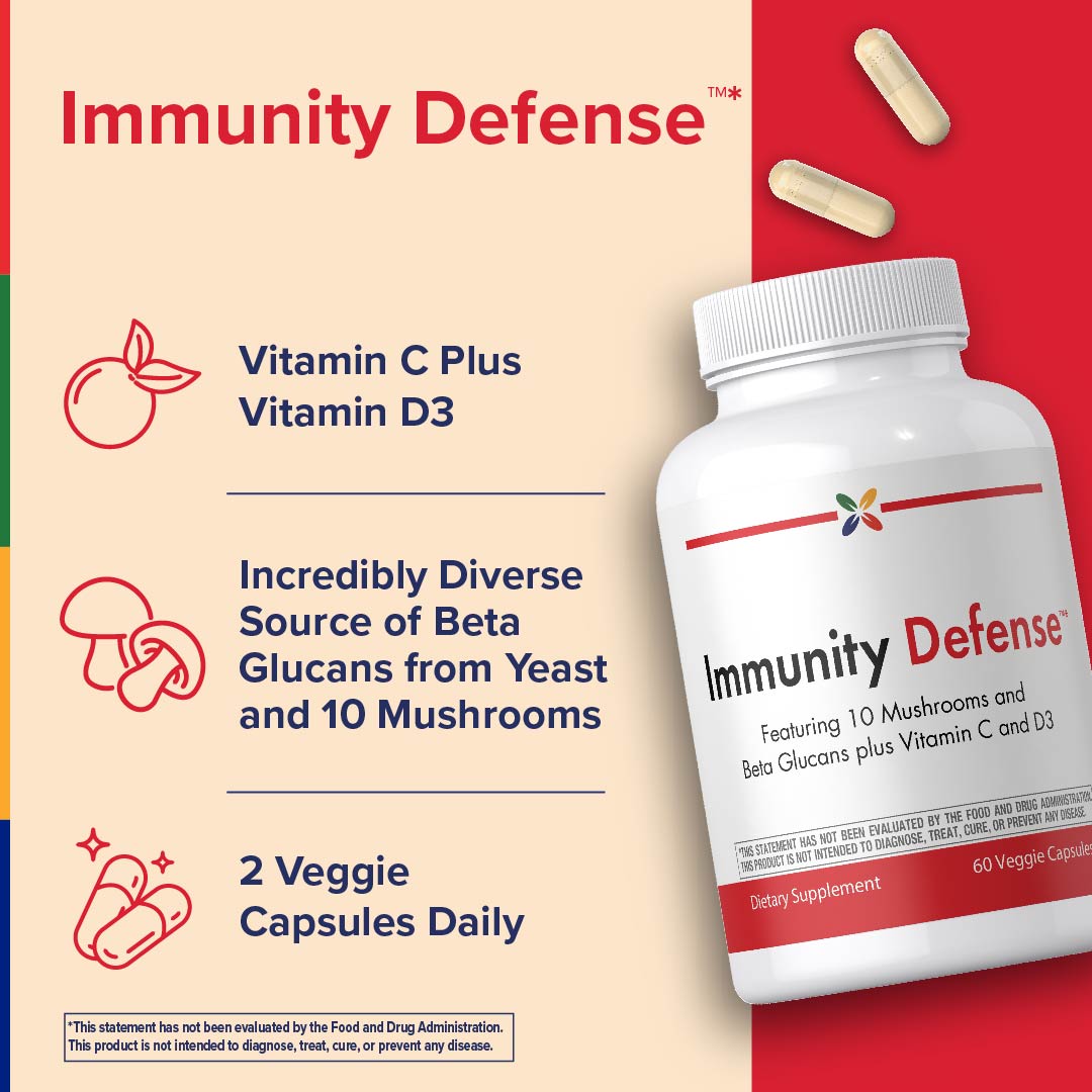 Immunity Defense™ with EpiCor®, 60 Vegetarian Capsules