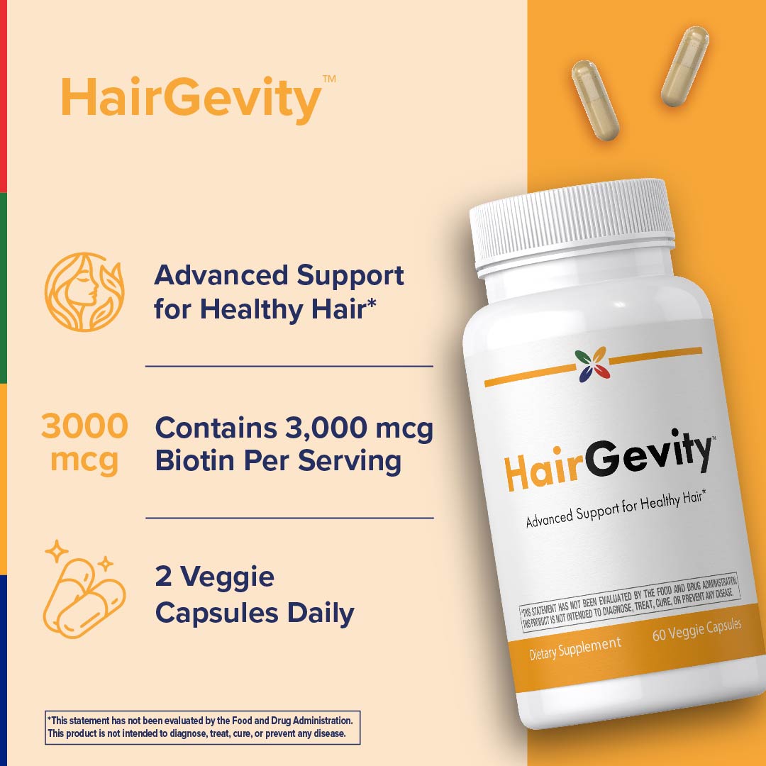 HairGevity™ Formel, 60 vegetarische Kapseln