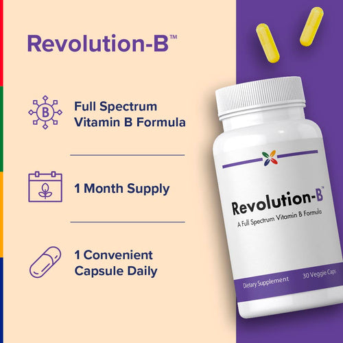 View 4 Complexe Revolution-B™, 30 Capsules Végétariennes