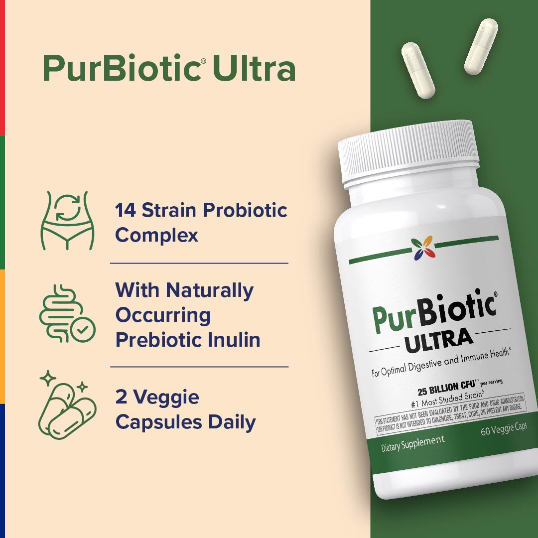 PurBiotic® ULTRA 25 MILIARDI CFU, 60 Capsule Vegetariane