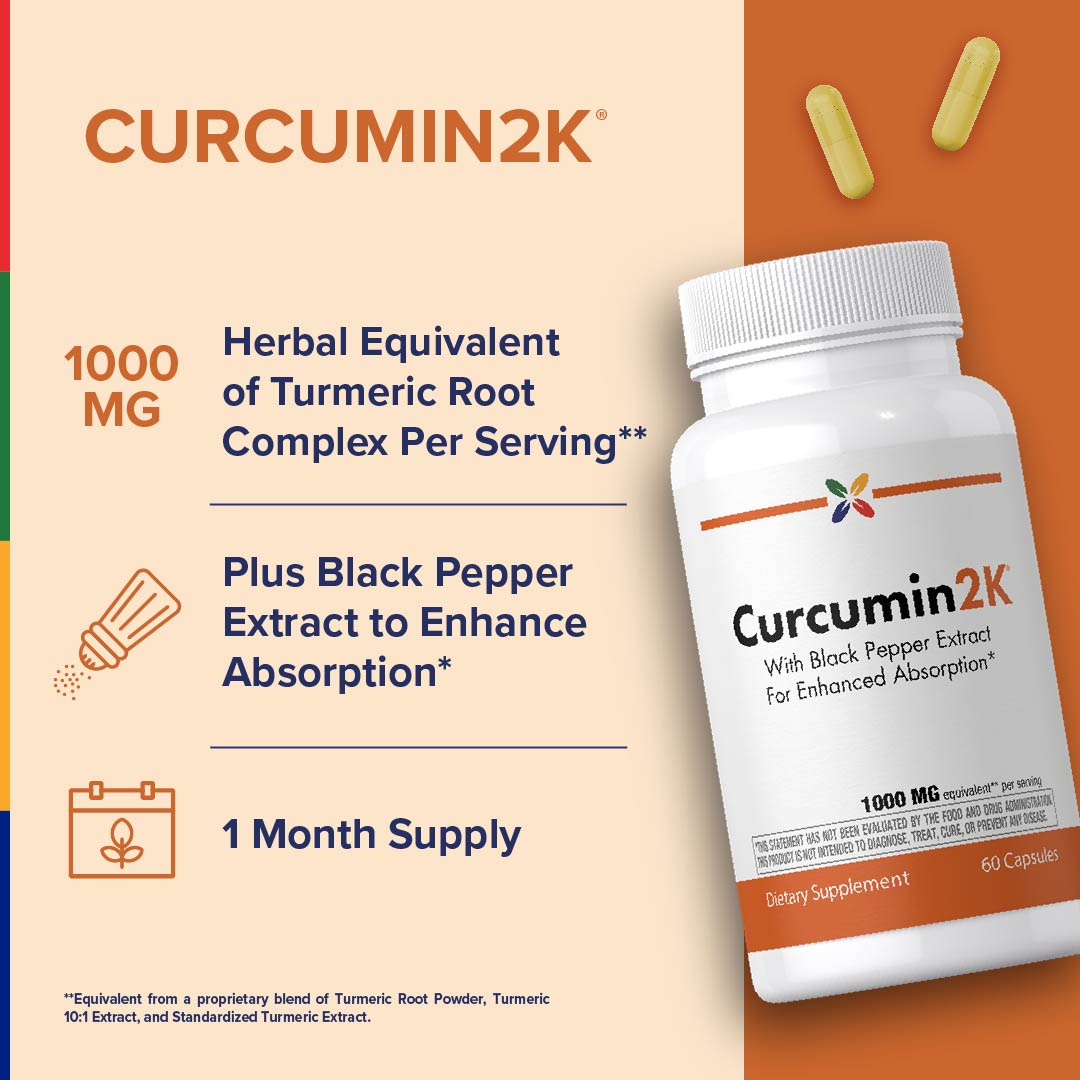 Fórmula Curcumin2K®, 60 Cápsulas