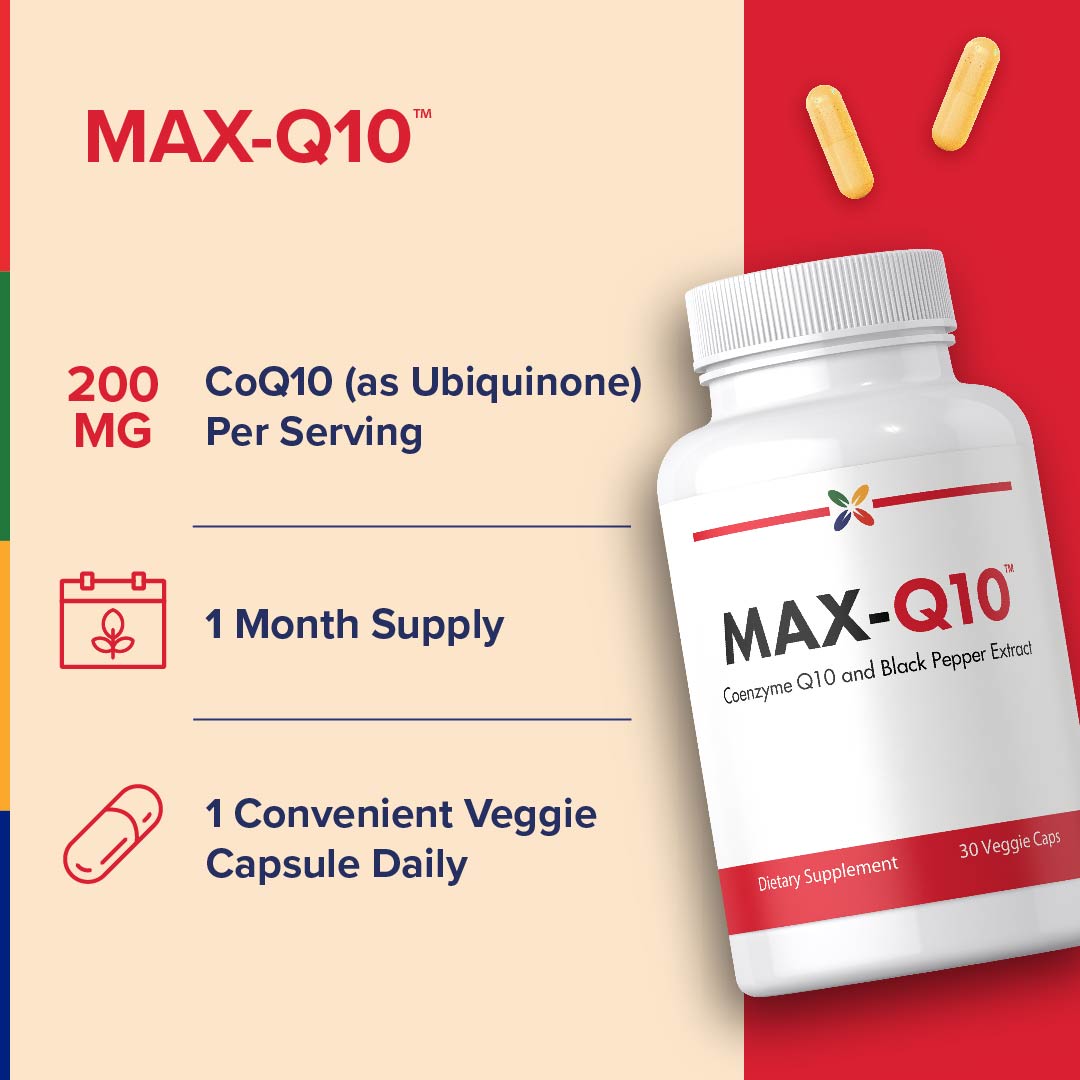 Formula MAX-Q10™ CoQ10, 30 Capsule Vegetali