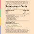 This image shows the Supplement Facts panel for Multi Collagen Protein Powder, detailing nutritional ingredients and serving information.