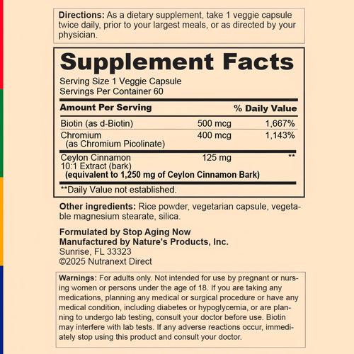 View 3 Back label / Supplement Facts showing directions, serving size, amounts per serving, other ingredients, warnings, and manufacturer information.