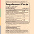Label for Cholesterol 360 ULTRA with PQQ, showing supplement facts for 30 vegetarian capsules.