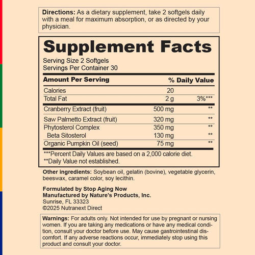 View 2 OptiProstate® ULTRA Complex, 60 Softgels