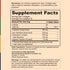 Supplement Facts panel for OptiProstate ULTRA Complex 60 Softgels.