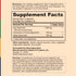 Supplement Facts panel for SA RED-Q10 Organic Red Yeast Rice, containing 60 vegetable capsules.