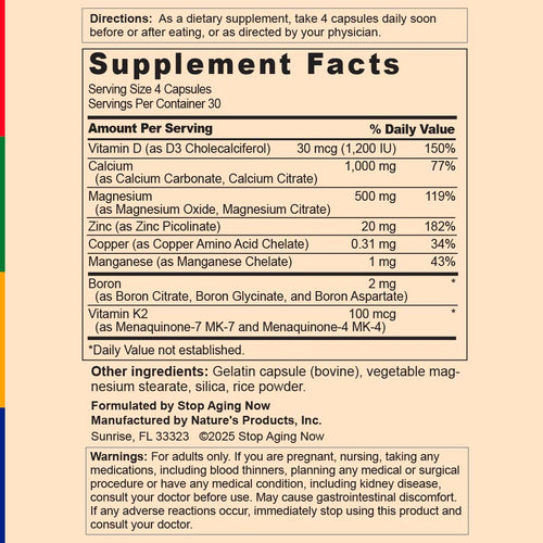View 3 BoneTrex® Complex with Calcium, 120 Capsules