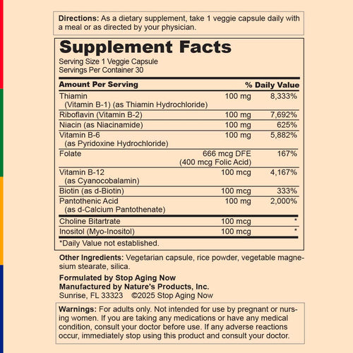 View 3 Complexe Revolution-B™, 30 Capsules Végétariennes
