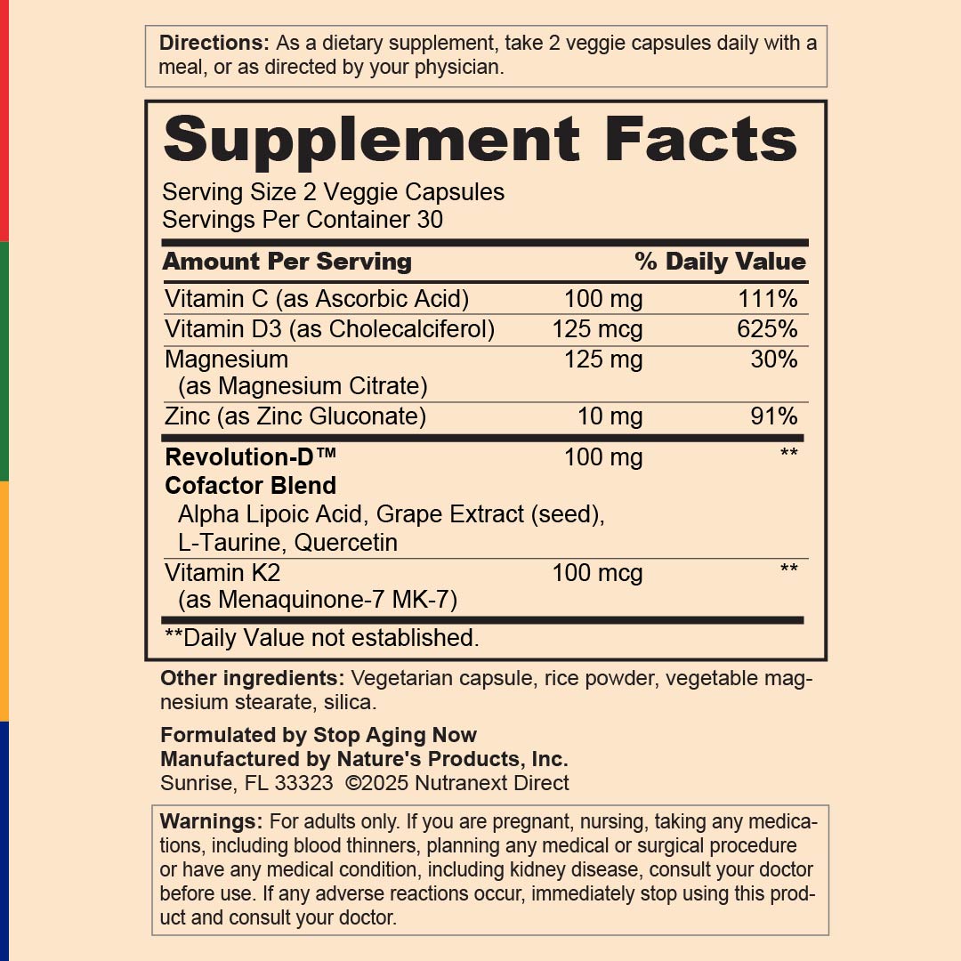 Revolution-D™ Complex, 60 Vegetarian Capsules