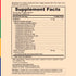Supplement Facts panel for PurBiotic ULTRA with 25 billion CFU and 60 vegetarian capsules.