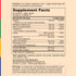 Supplement Facts for SA Revolution-BComplex 30 Veg Capsules displayed on the product packaging.