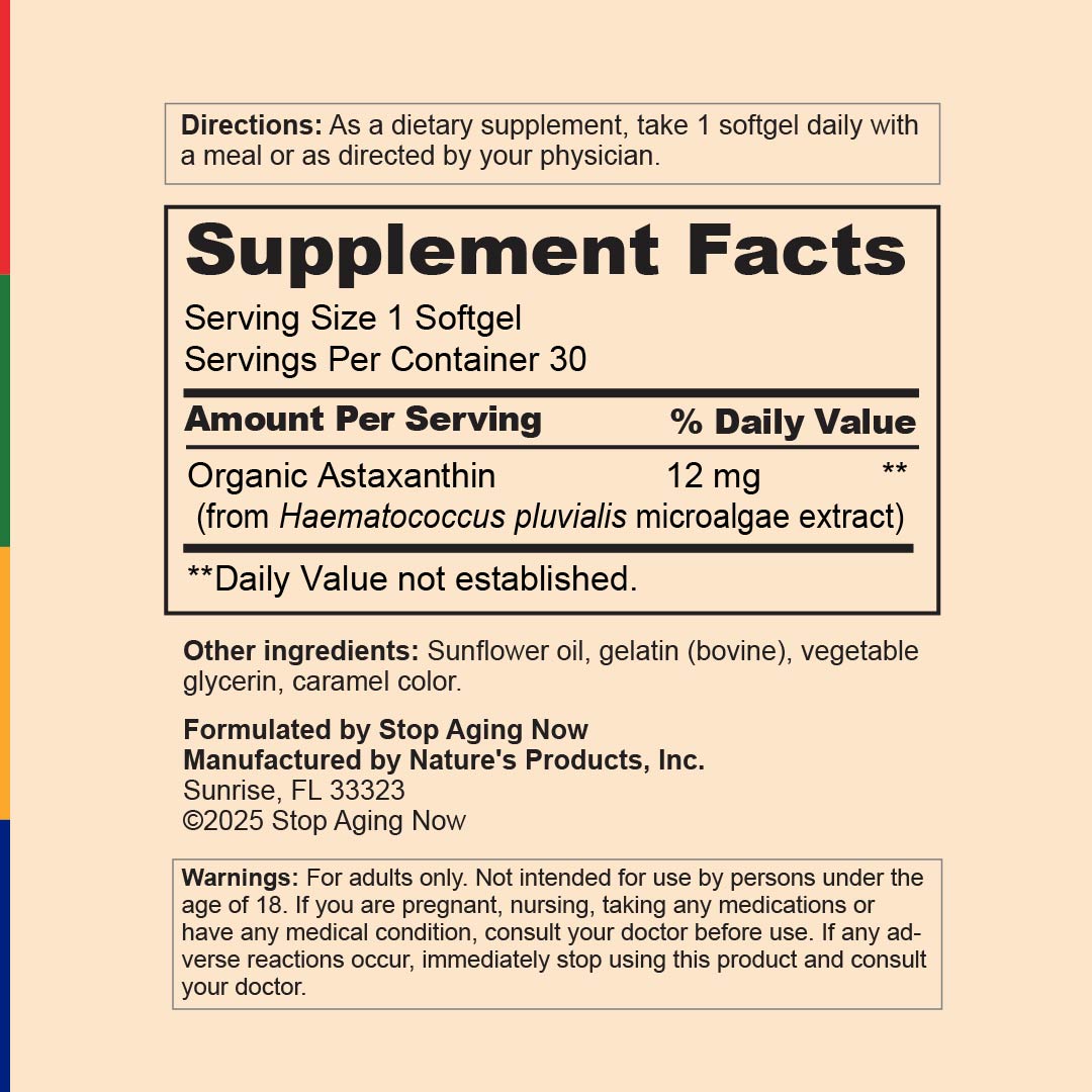 PurZanthin™ ULTRA Astaxantina 12 MG, 30 Softgel