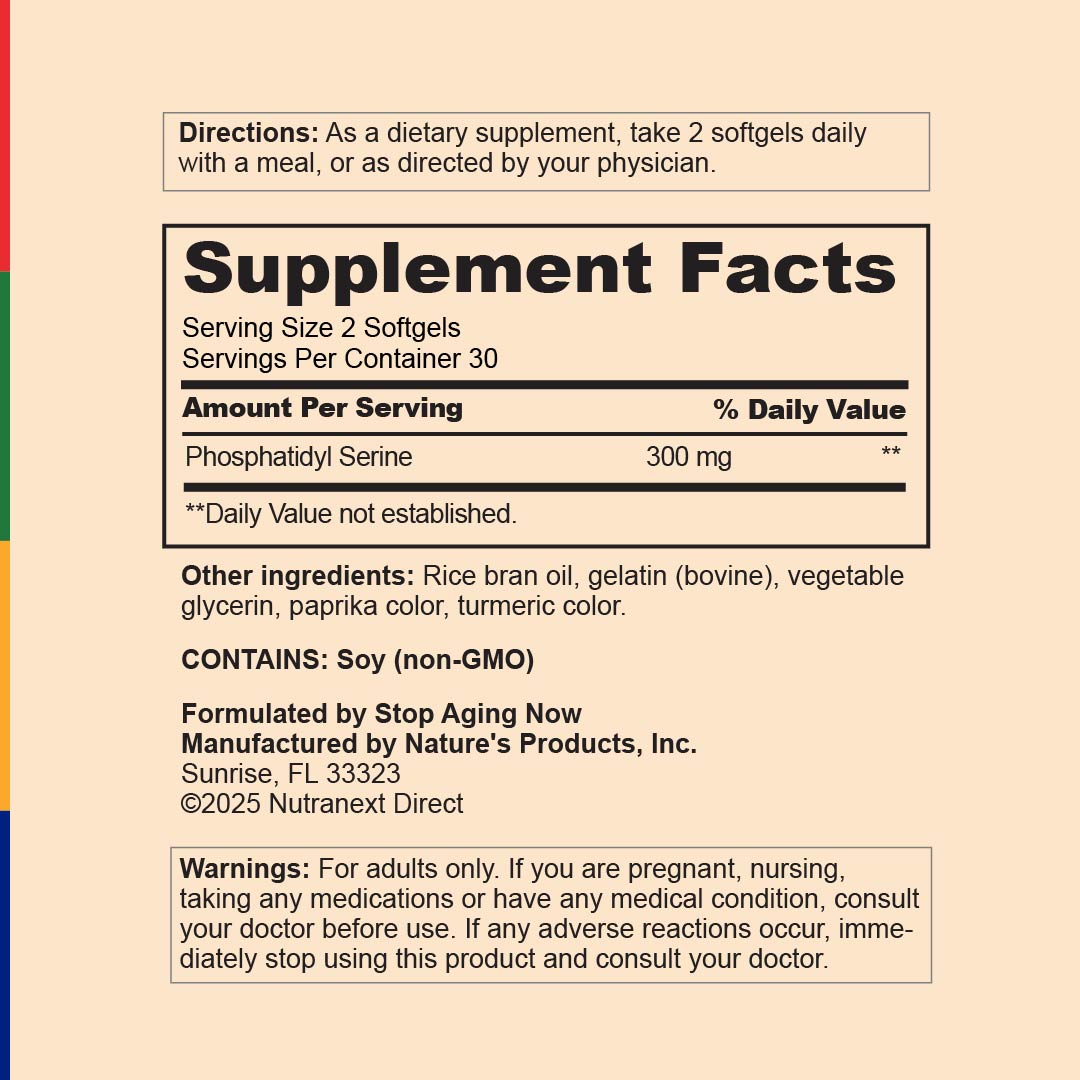 CogniTrex PS™ Formula, 60 Vegetarian Capsules