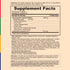 Detailed Supplement Facts panel for ColonCare 360 Complex 60 Veg Capsules.