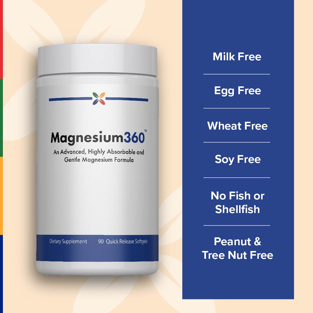 Fórmula Magnesium360™, 90 cápsulas blandas de liberación rápida