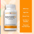 BladderControl360 bottle: Milk Free, Egg Free, Wheat Free, No Fish or Shellfish, Peanut and Tree Nut Free.