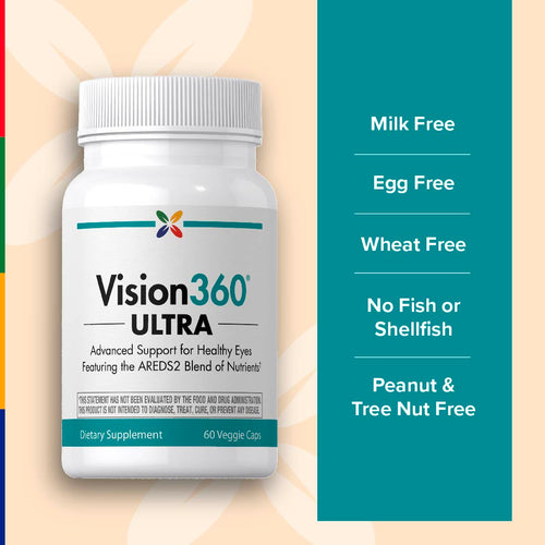 View 5 Vision360® ULTRA AREDS2 Formule, 60 Capsules Végétariennes