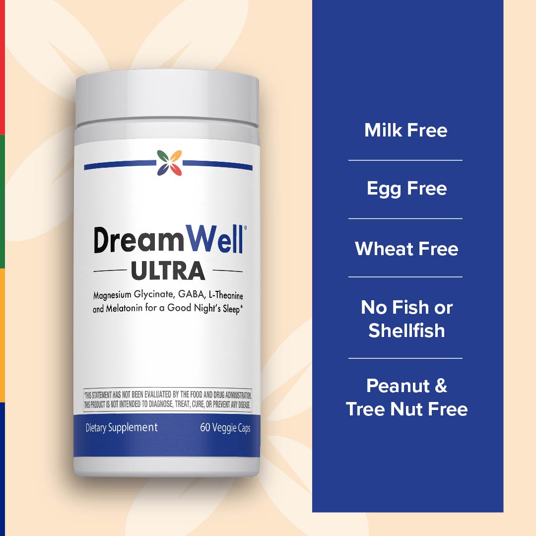 DreamWell® ULTRA con GABA, 30 Cápsulas Vegetarianas