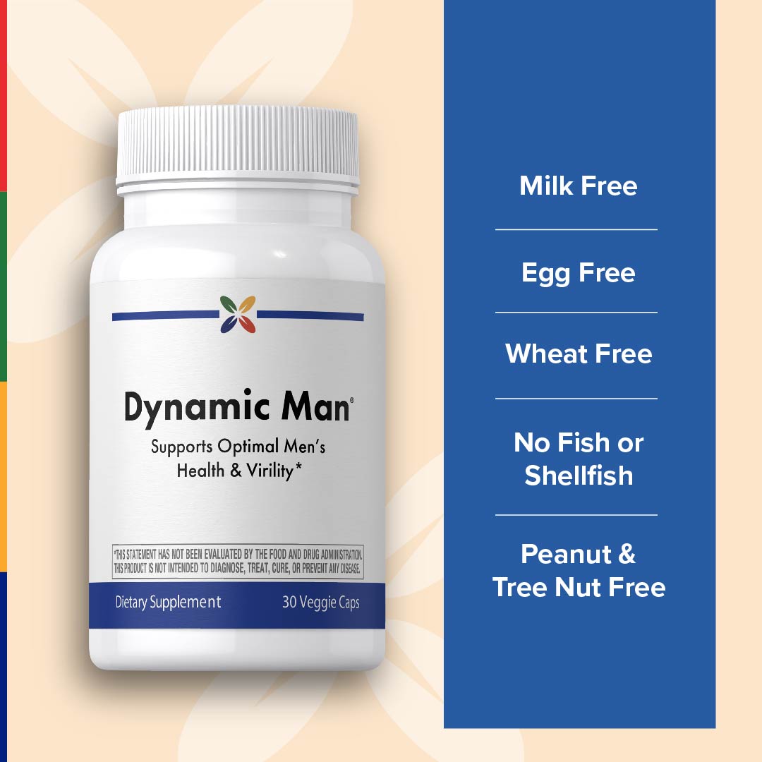 Dynamic Man® Virility Formel, 30 vegetarische Kapseln