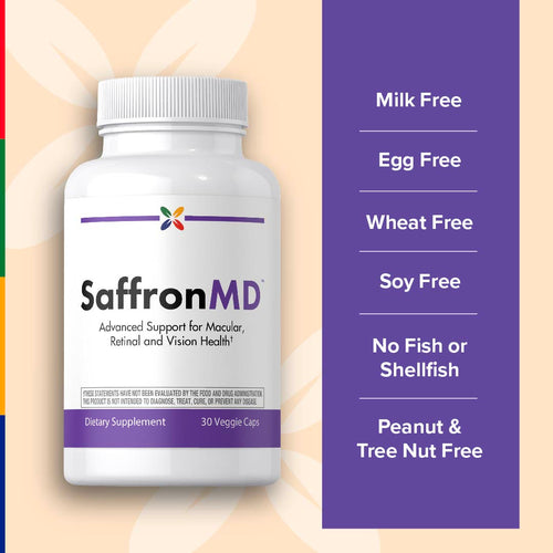 View 5 Saffron MD™ Eye Health Support, 30 Vegetarian Capsules
