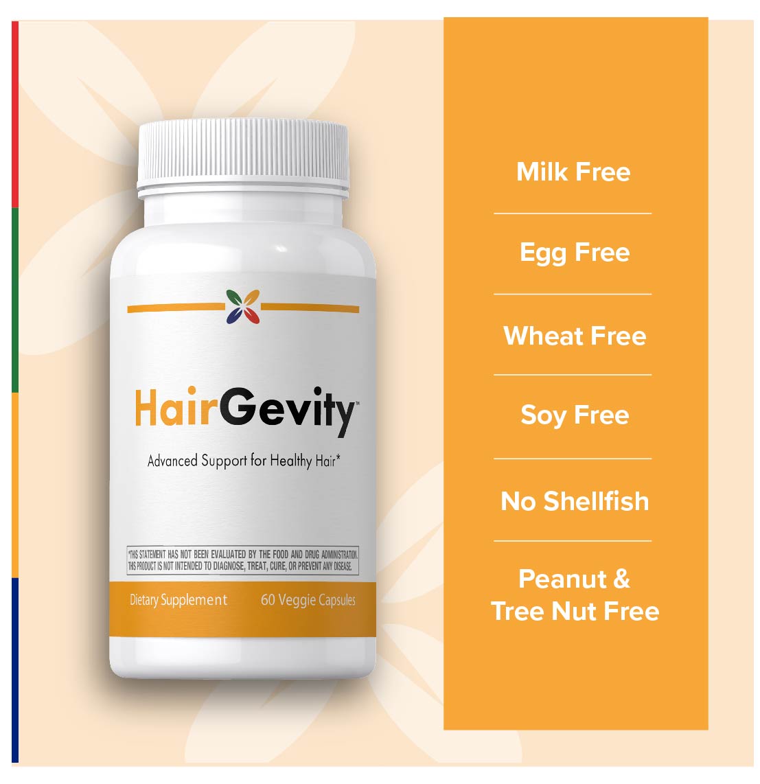 HairGevity™ Formel, 60 vegetarische Kapseln
