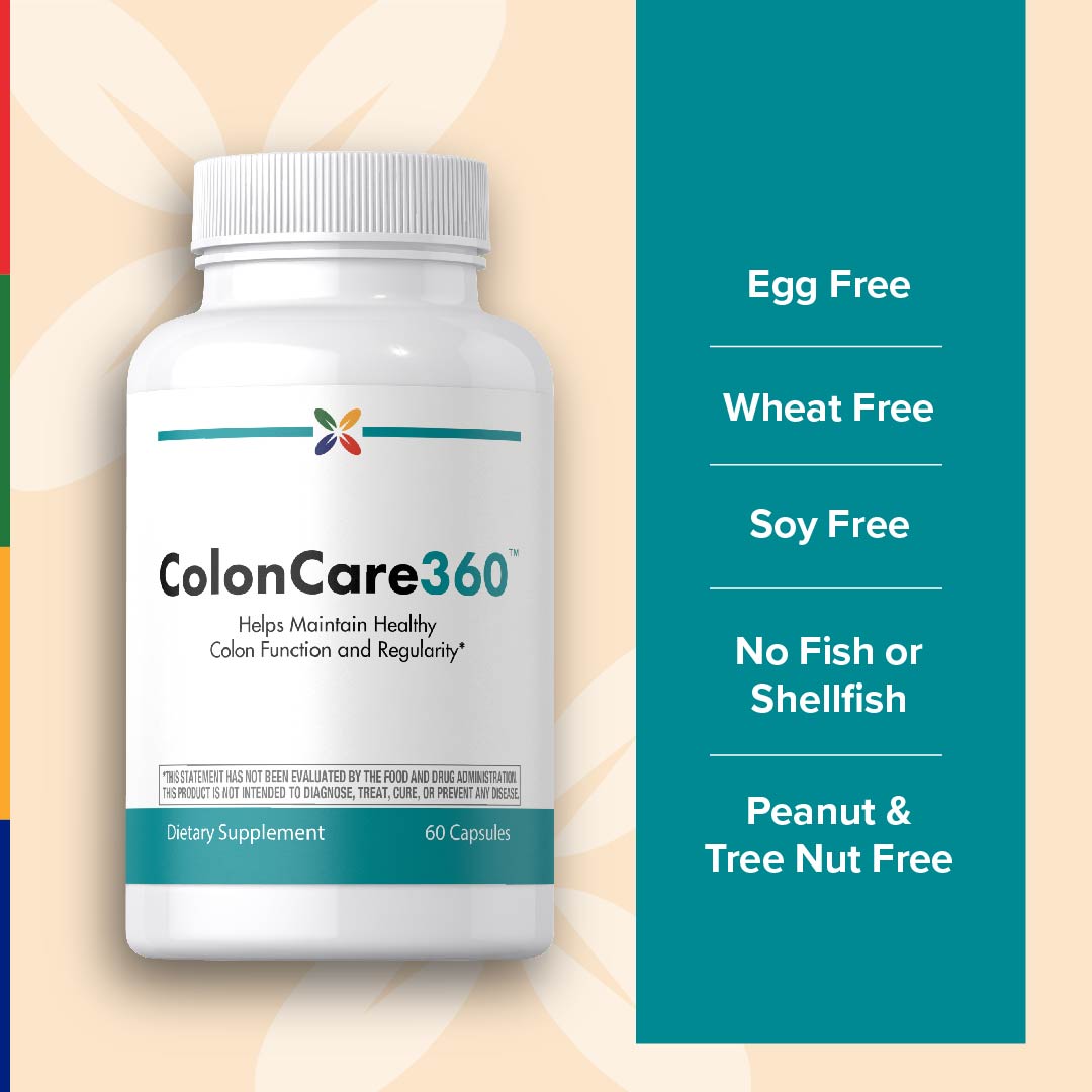 Complesso ColonCare360™, 60 Capsule Vegetali
