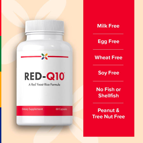 View 6 RED-Q10® Arroz de Levadura Roja Orgánico, 60 Cápsulas Vegetales